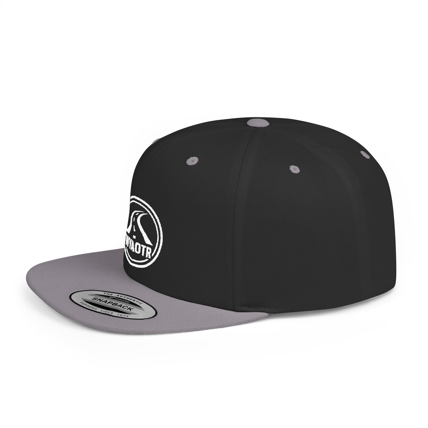 Stylish Flat Bill Snapback Hat, Trendy Cap for Casual Outings, Road Trip Accessory, Gift for Friends, Summer Fashion Must-Have