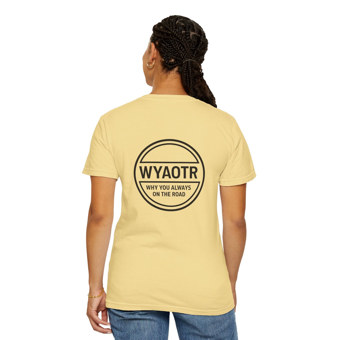 Shift Happens” Tee (Back Graphic)