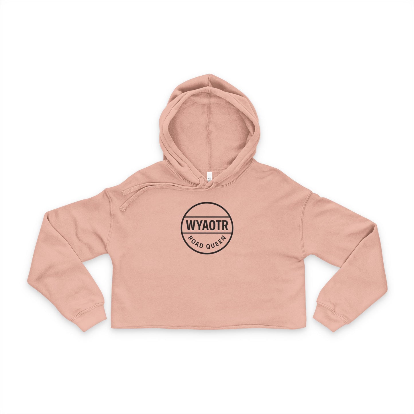 WYAOTR Women’s Cropped Hoodie “For the queens who haul it bold & wear it cold.”