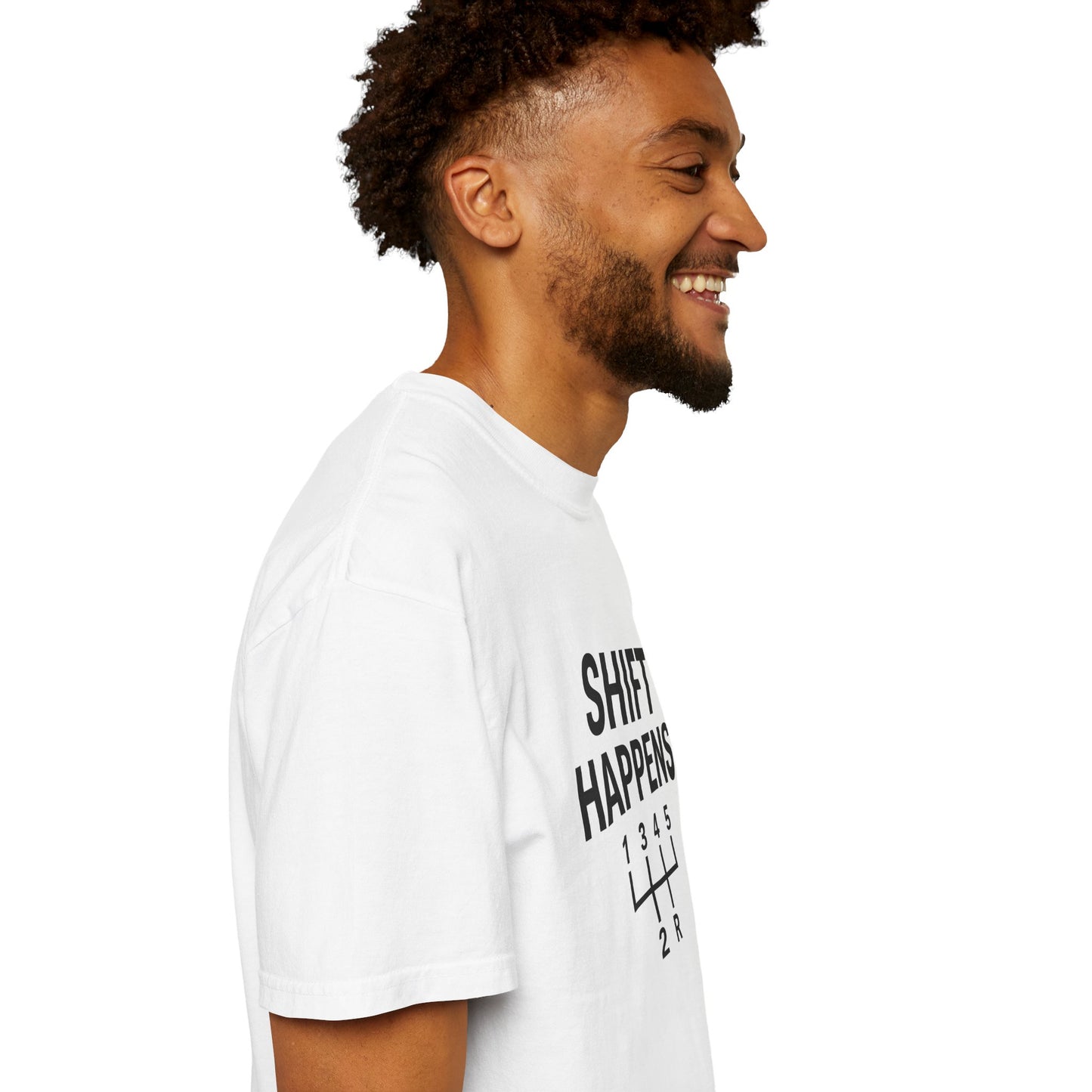 Shift Happens” Tee (Back Graphic)