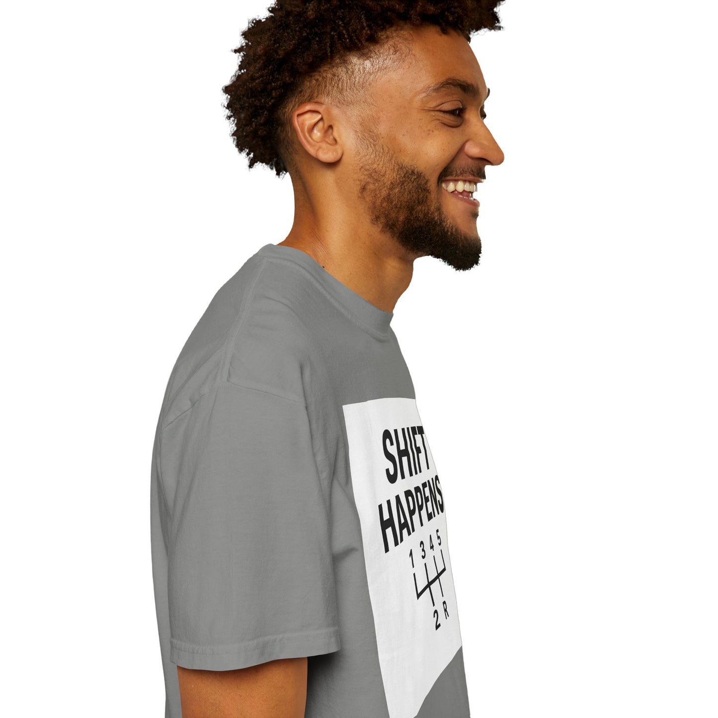 Shift Happens” Tee (Back Graphic)