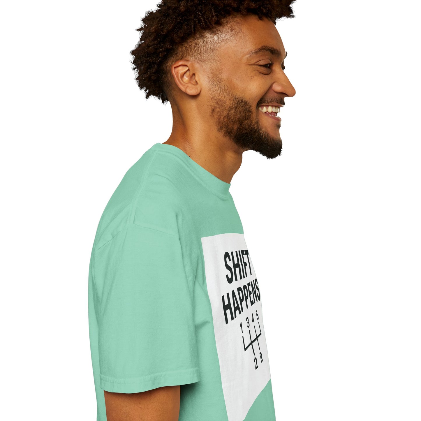 Shift Happens” Tee (Back Graphic)