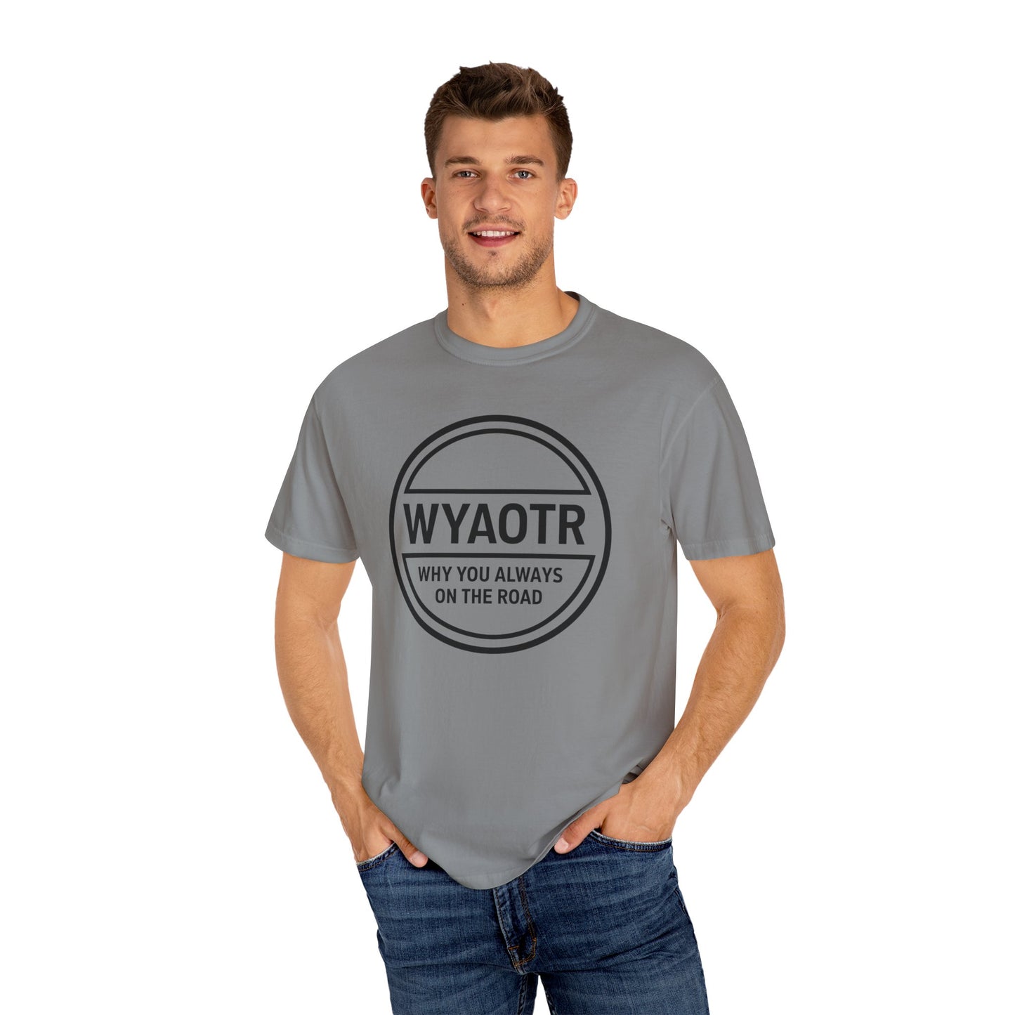 WYAOTR Circle Logo Tee 🗣 “Where U At On The Road?”