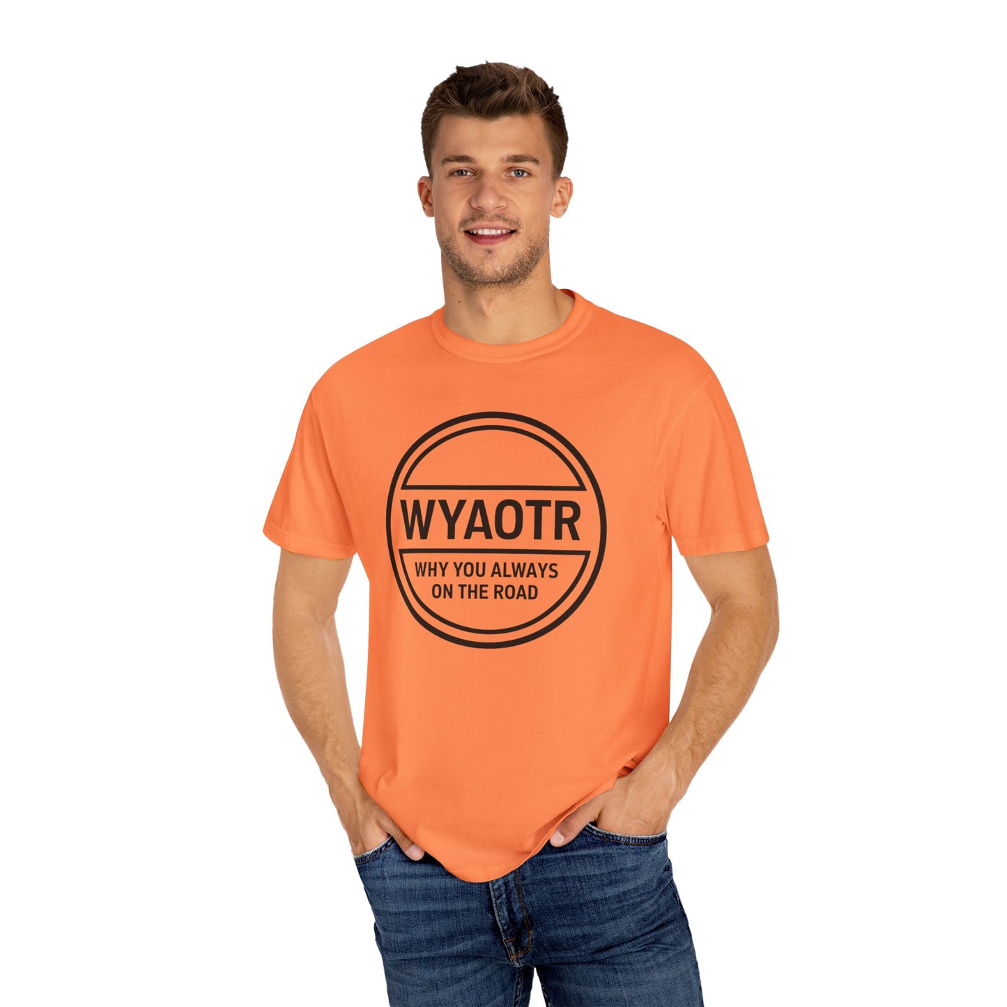 WYAOTR Circle Logo Tee 🗣 “Where U At On The Road?”