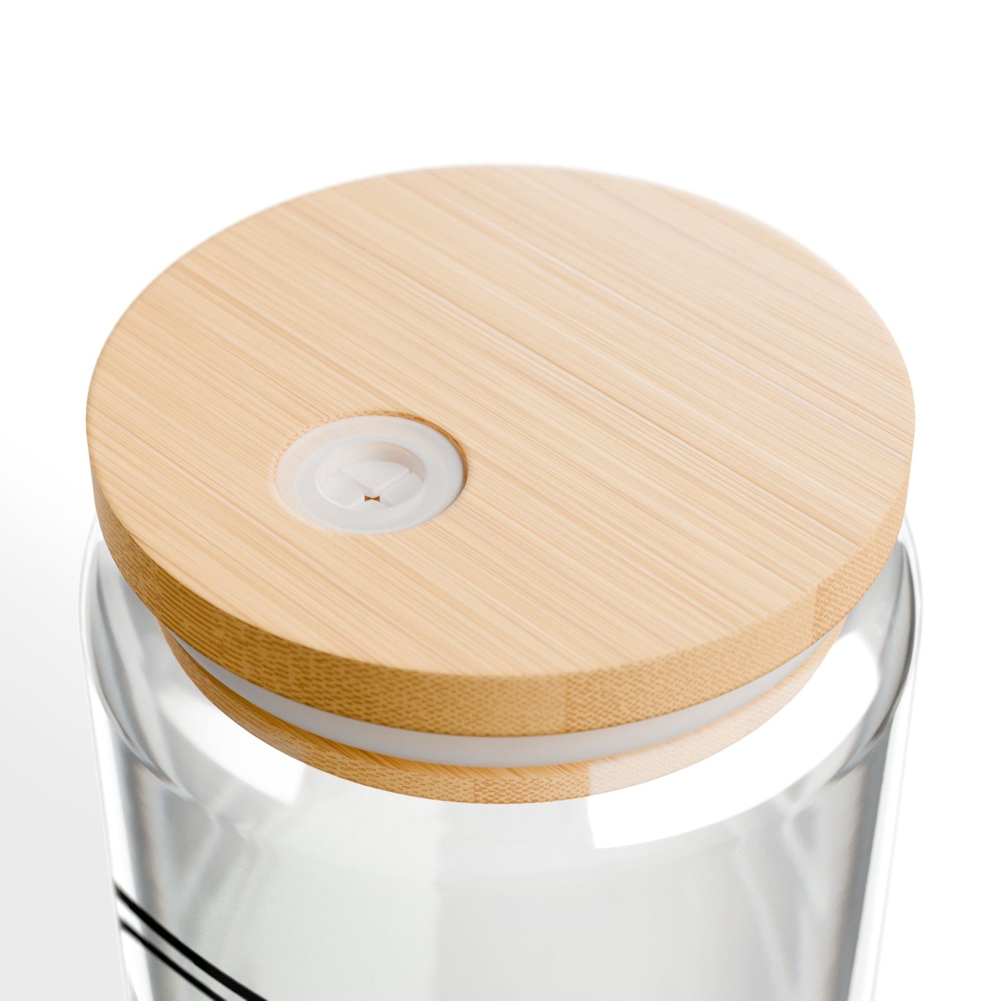 🥤 WYAOTR Bamboo-Lid Sipper Glass (16oz)
