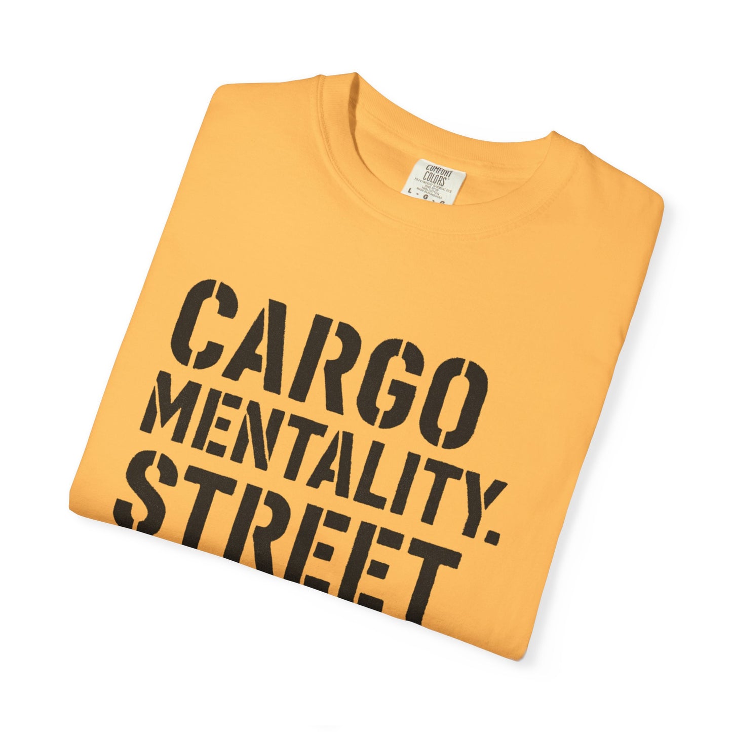 Cargo Mentality. Street Formula. Tee – by WYAOTR 💬 “Built different. Thought deeper. Hustled harder.”