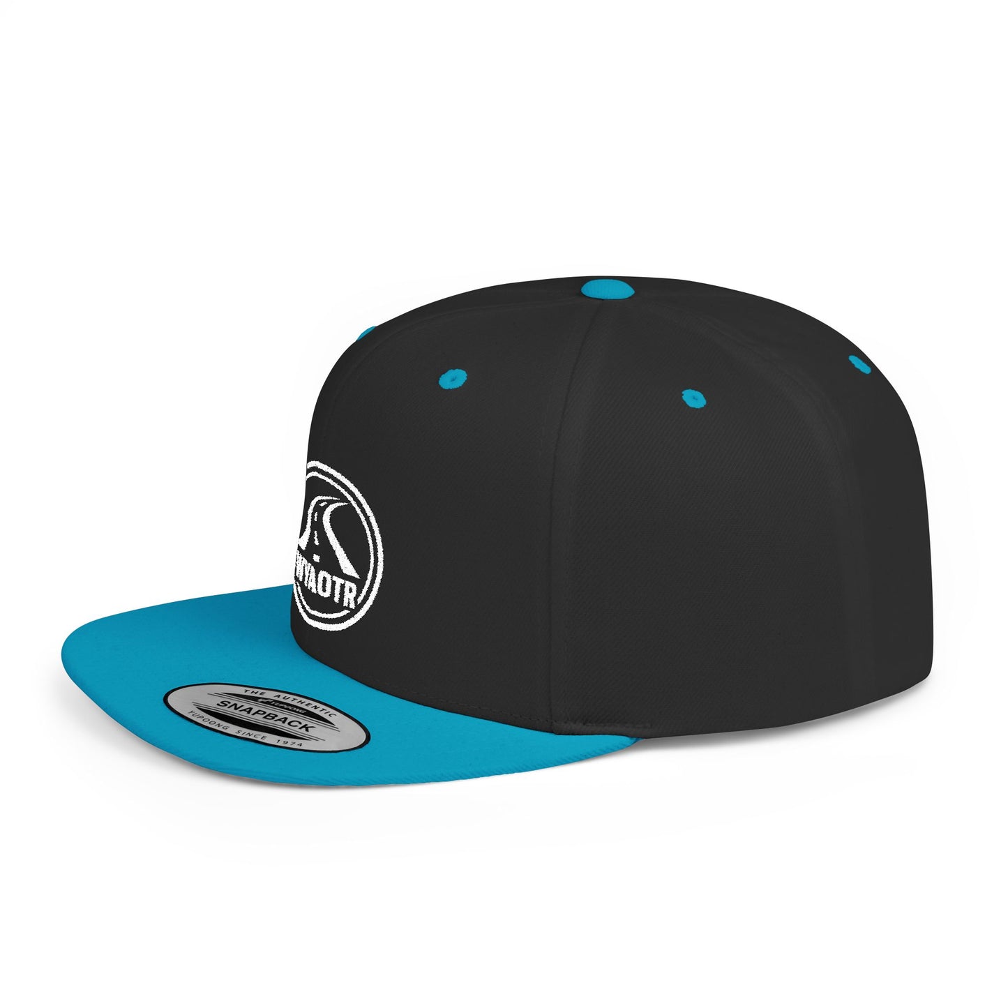 Stylish Flat Bill Snapback Hat, Trendy Cap for Casual Outings, Road Trip Accessory, Gift for Friends, Summer Fashion Must-Have