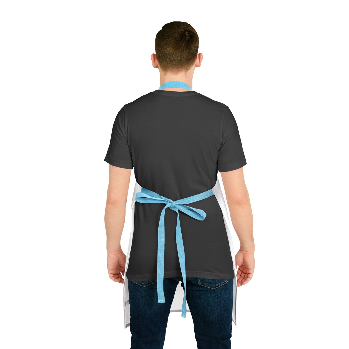 Stylish Customizable Apron with 5-Color Straps, Perfect for Cooking, Baking, Grilling, Gift for Chefs, BBQ Lovers, Home Cooks