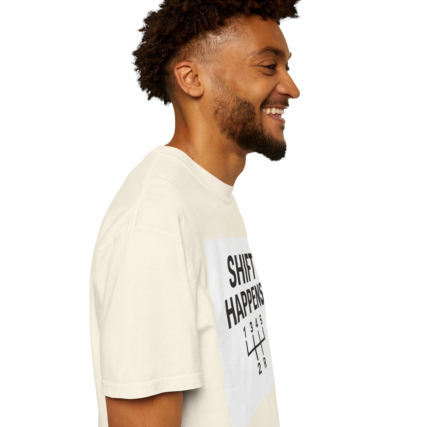 Shift Happens” Tee (Back Graphic)