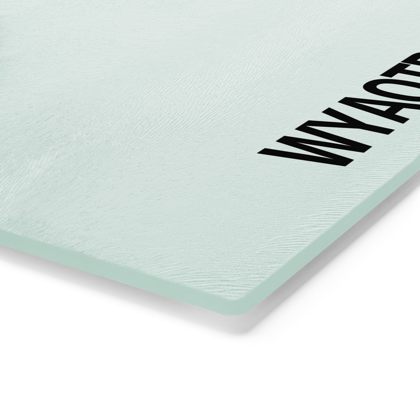 Personalized Glass Cutting Board, Unique Kitchen Gift, WYAOTR Design, Home Cooking, Wedding Registry, Housewarming Gift