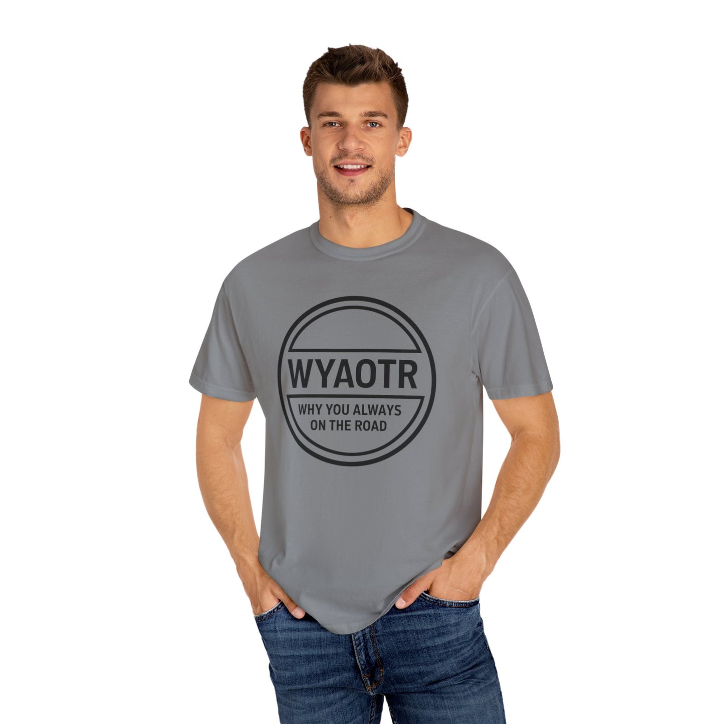 WYAOTR Circle Logo Tee 🗣 “Where U At On The Road?”