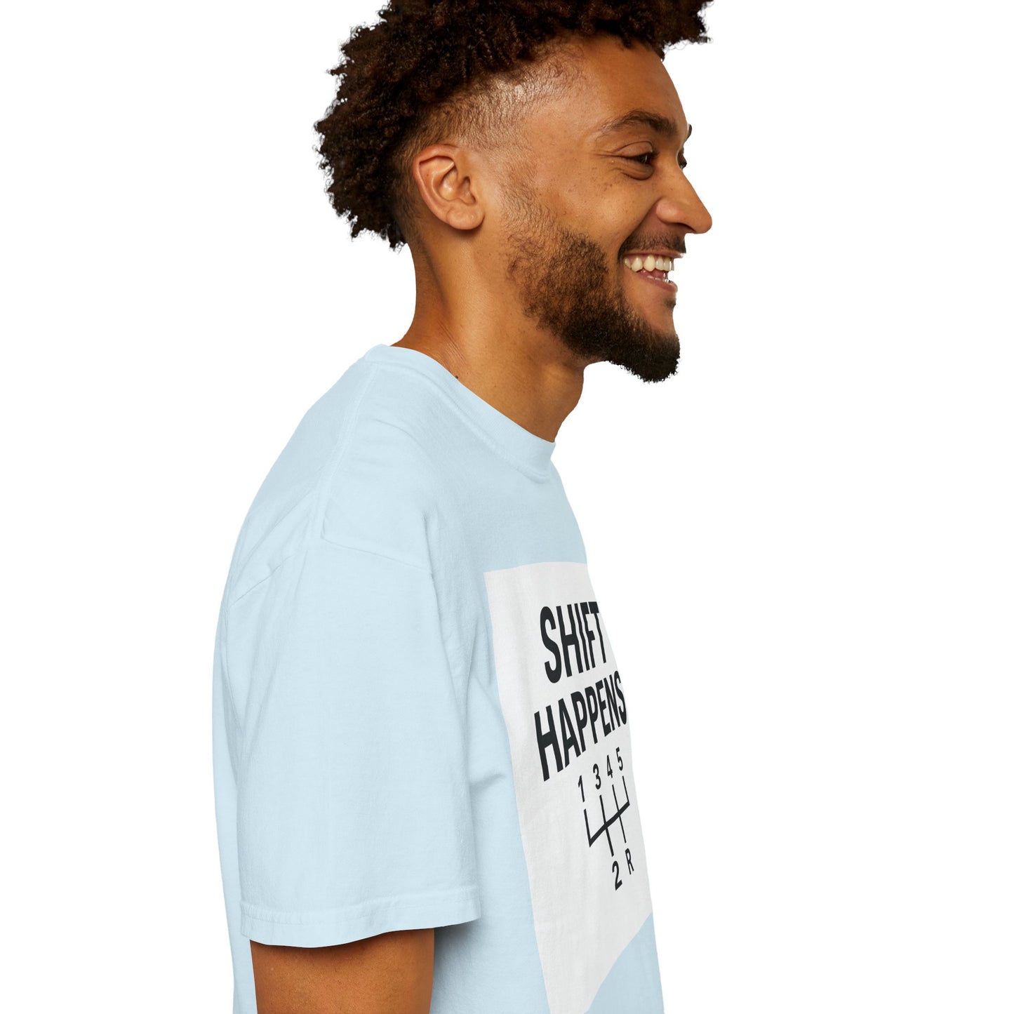 Shift Happens” Tee (Back Graphic)