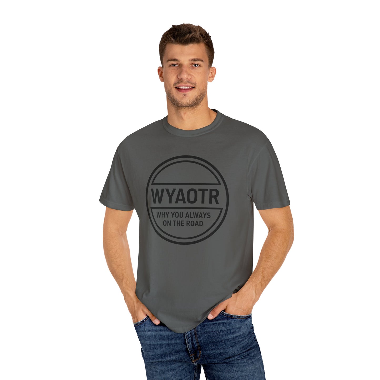 WYAOTR Circle Logo Tee 🗣 “Where U At On The Road?”