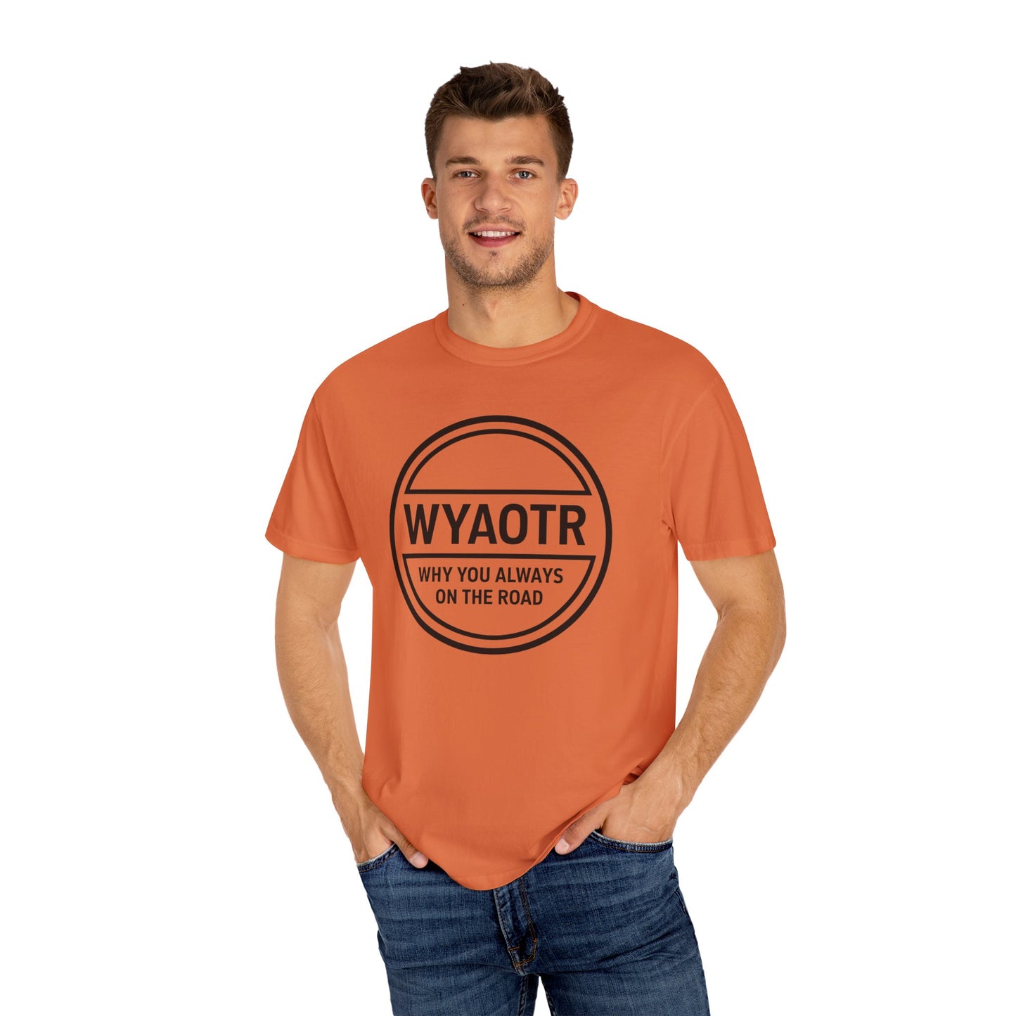 WYAOTR Circle Logo Tee 🗣 “Where U At On The Road?”