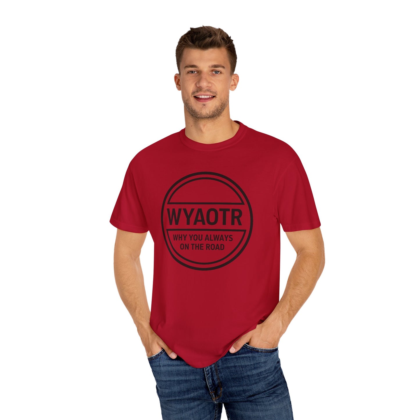 WYAOTR Circle Logo Tee 🗣 “Where U At On The Road?”
