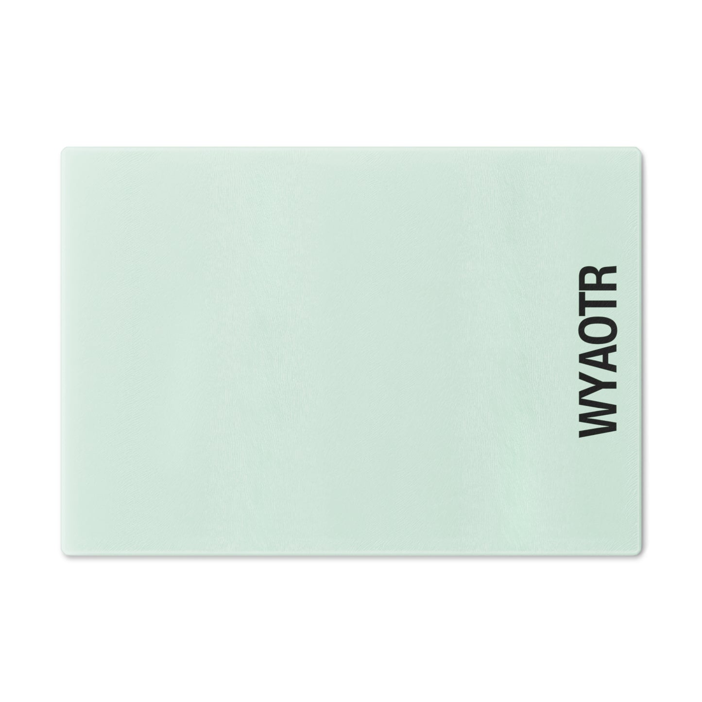 Personalized Glass Cutting Board, Unique Kitchen Gift, WYAOTR Design, Home Cooking, Wedding Registry, Housewarming Gift