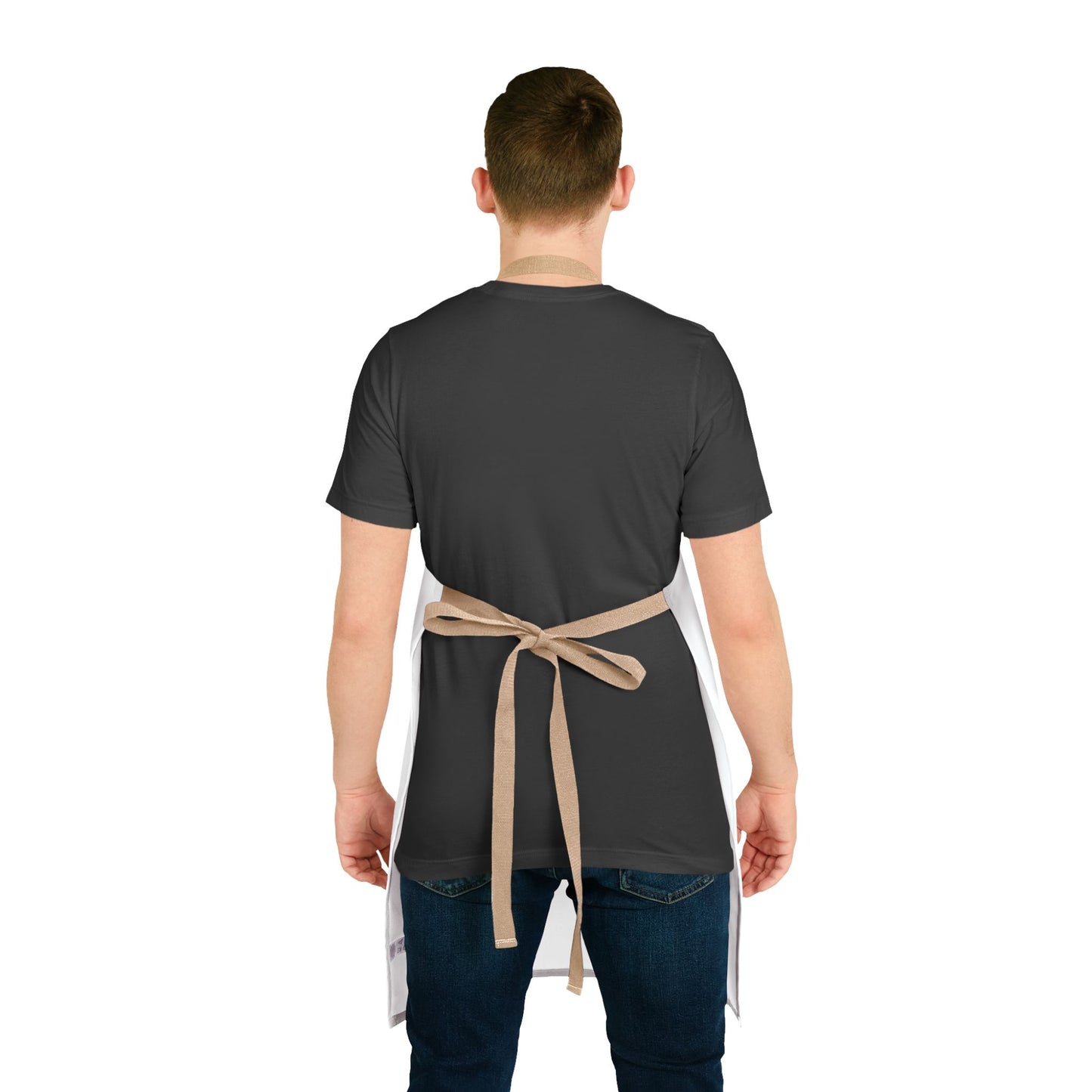 Stylish Customizable Apron with 5-Color Straps, Perfect for Cooking, Baking, Grilling, Gift for Chefs, BBQ Lovers, Home Cooks