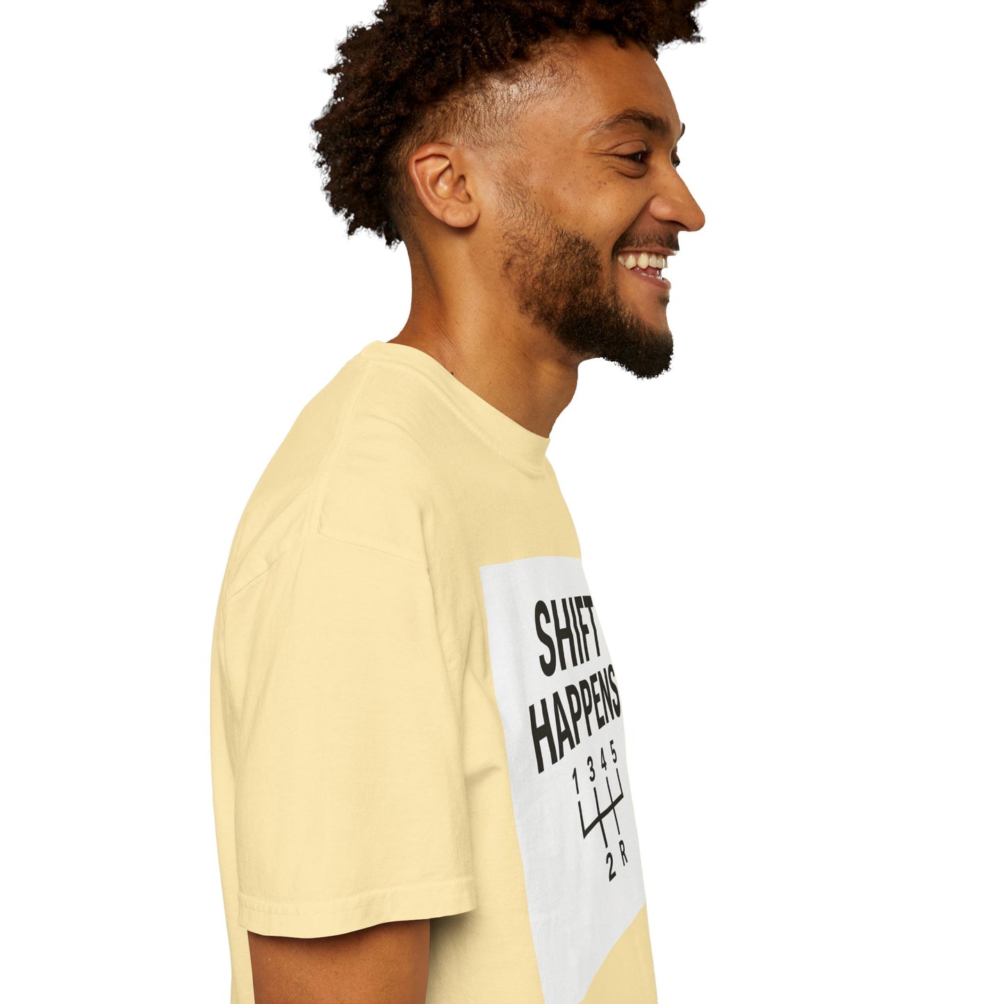 Shift Happens” Tee (Back Graphic)