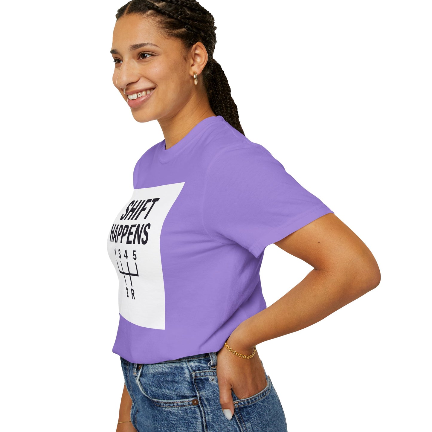 Shift Happens” Tee (Back Graphic)