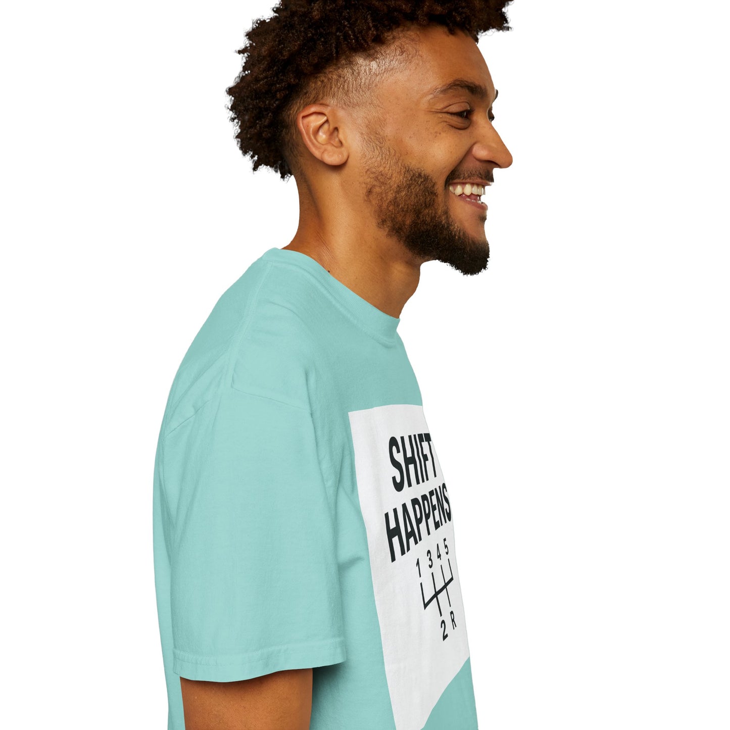 Shift Happens” Tee (Back Graphic)