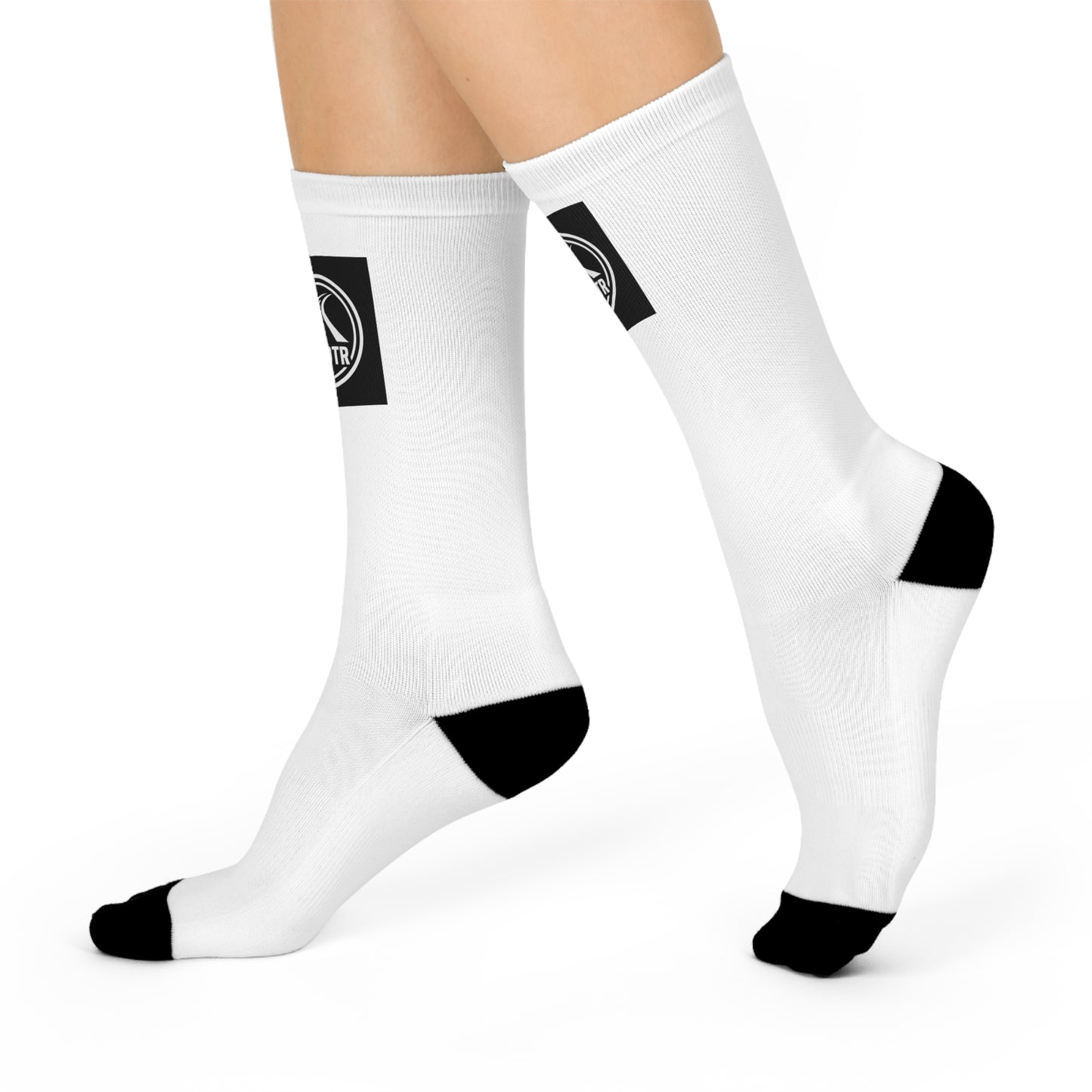 Cushioned Crew Socks - Comfort for All Occasions, Stylish Athletic Apparel, Gift for Sports Lovers, Cozy Footwear, Daily Wear Essentials