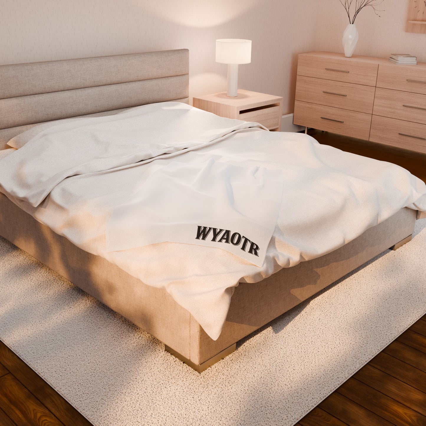 WYAOTR Velveteen Plush Blanket