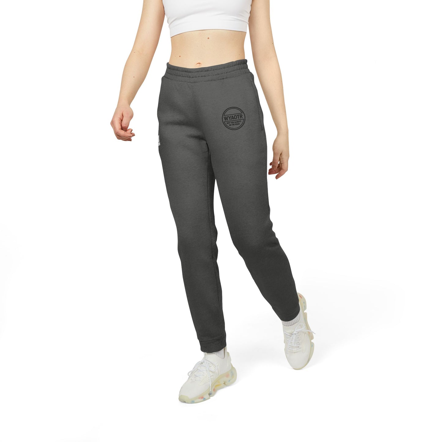 WYAOTR Unisex Fleece Joggers (Embroidered) “Built for the miles. Styled for the layovers.”