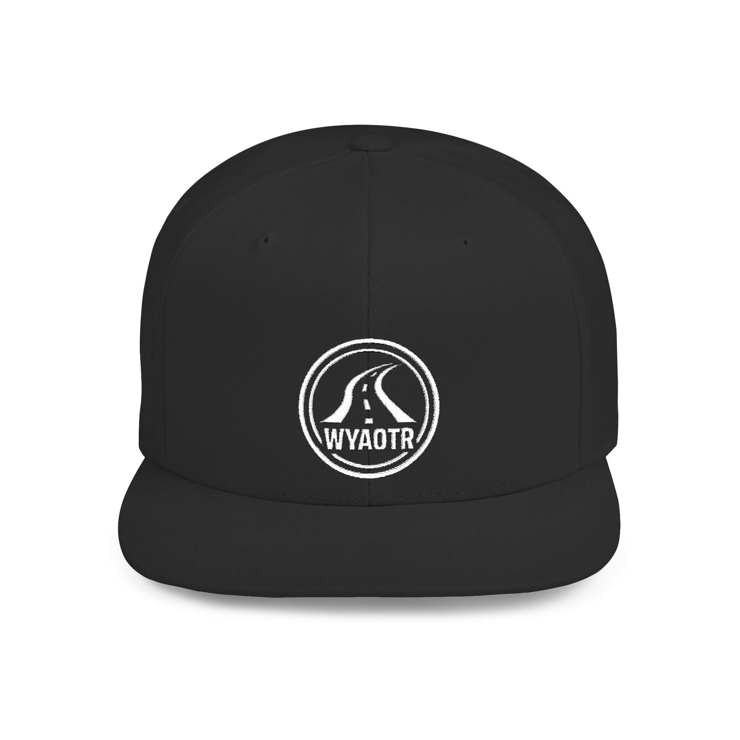 Stylish Flat Bill Snapback Hat, Trendy Cap for Casual Outings, Road Trip Accessory, Gift for Friends, Summer Fashion Must-Have