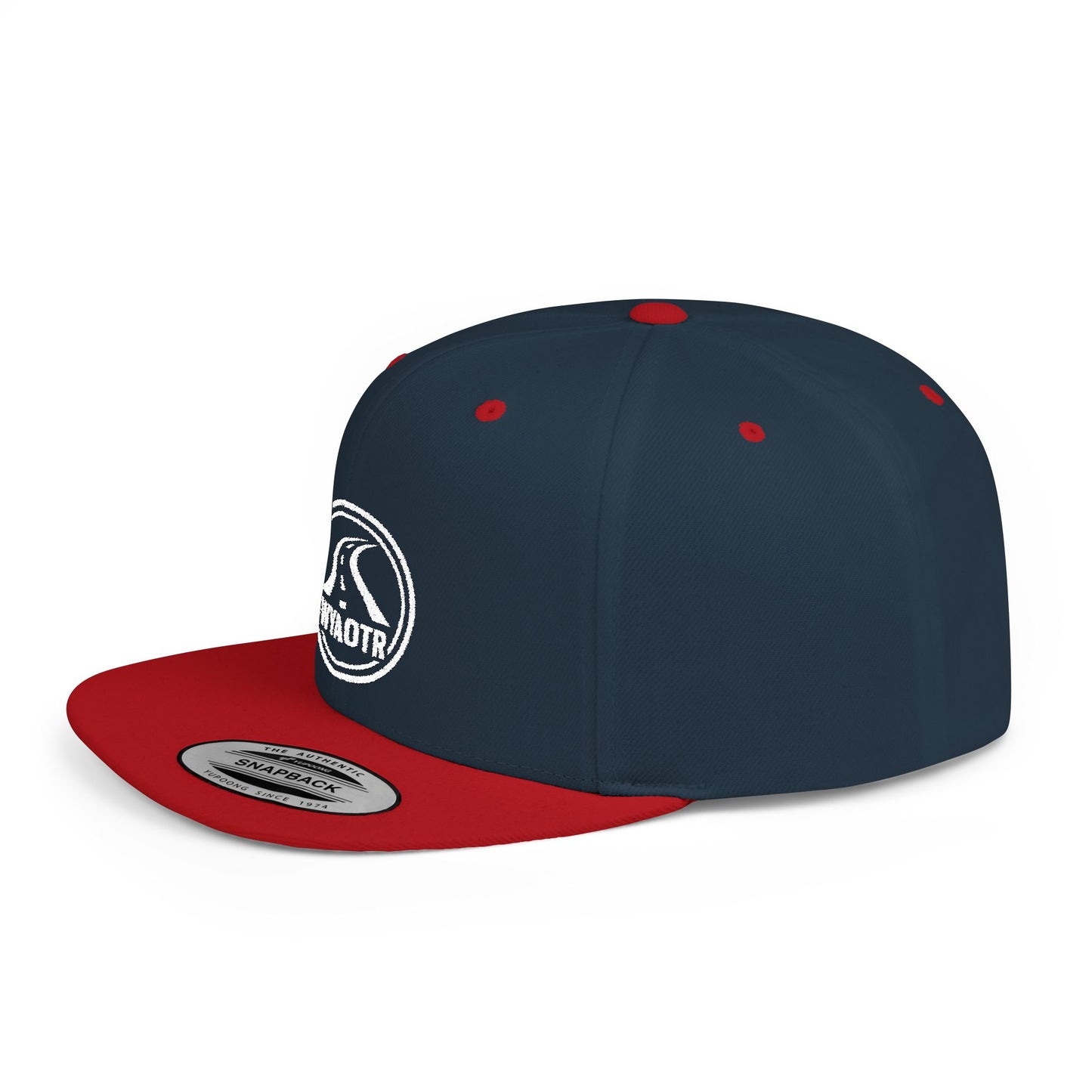 Stylish Flat Bill Snapback Hat, Trendy Cap for Casual Outings, Road Trip Accessory, Gift for Friends, Summer Fashion Must-Have