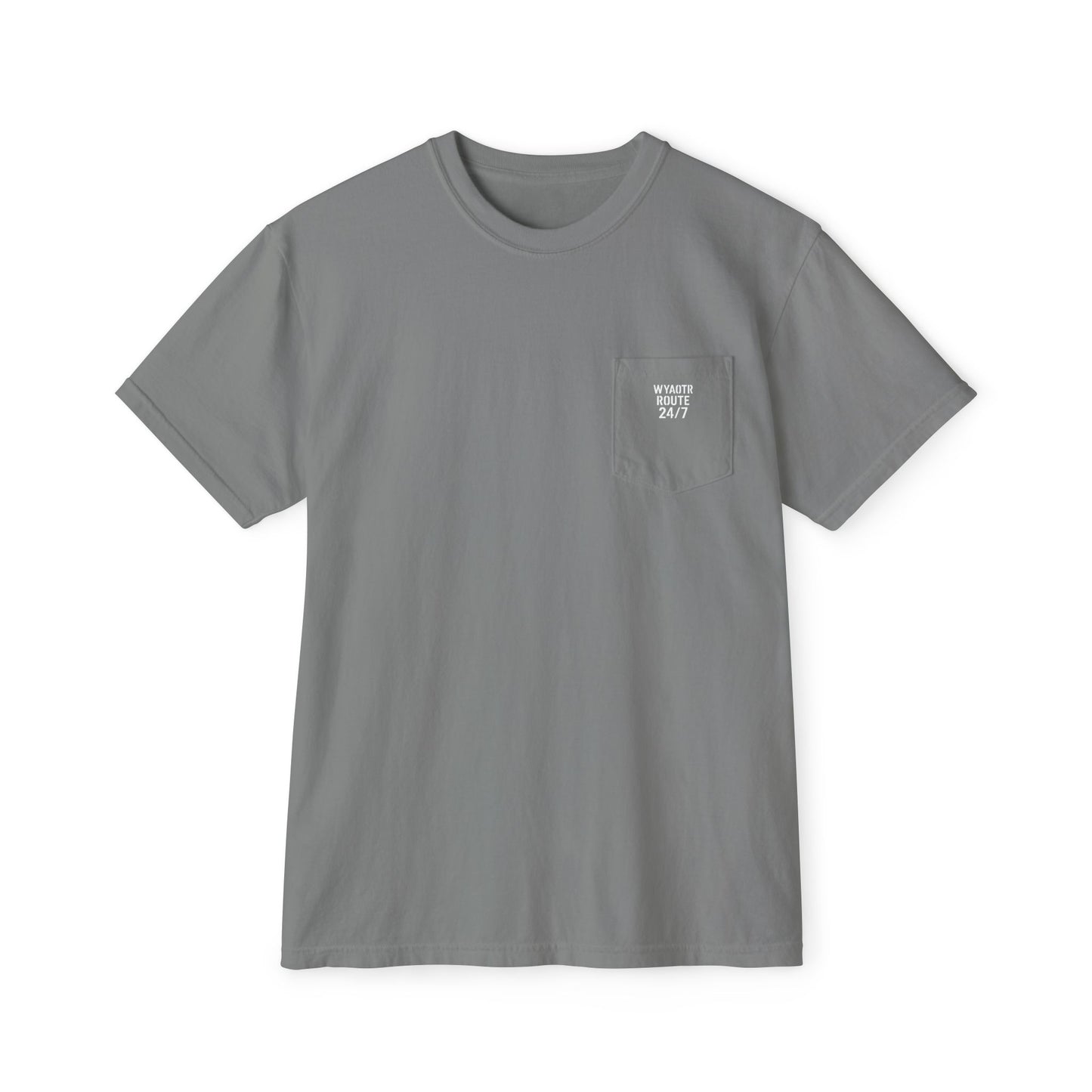 π WYAOTR Pocket Tee β Ten Toes. All Gas. Front Pocket Built for Route Kings.
