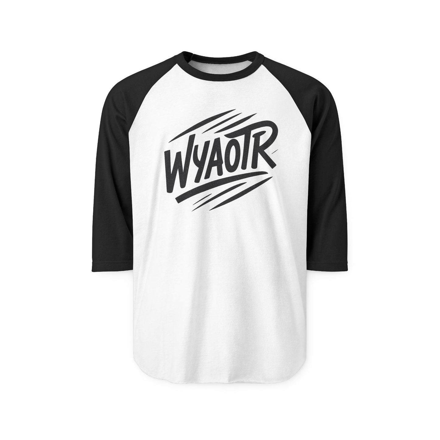 WYAOTR Three-Quarter Sleeve Raglan “For the long hauls and late calls.”