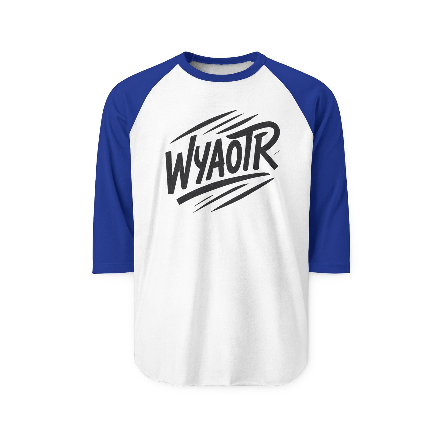 WYAOTR Three-Quarter Sleeve Raglan “For the long hauls and late calls.”