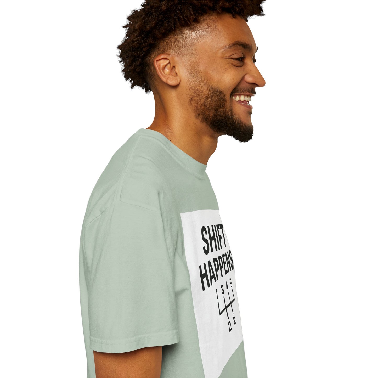 Shift Happens” Tee (Back Graphic)