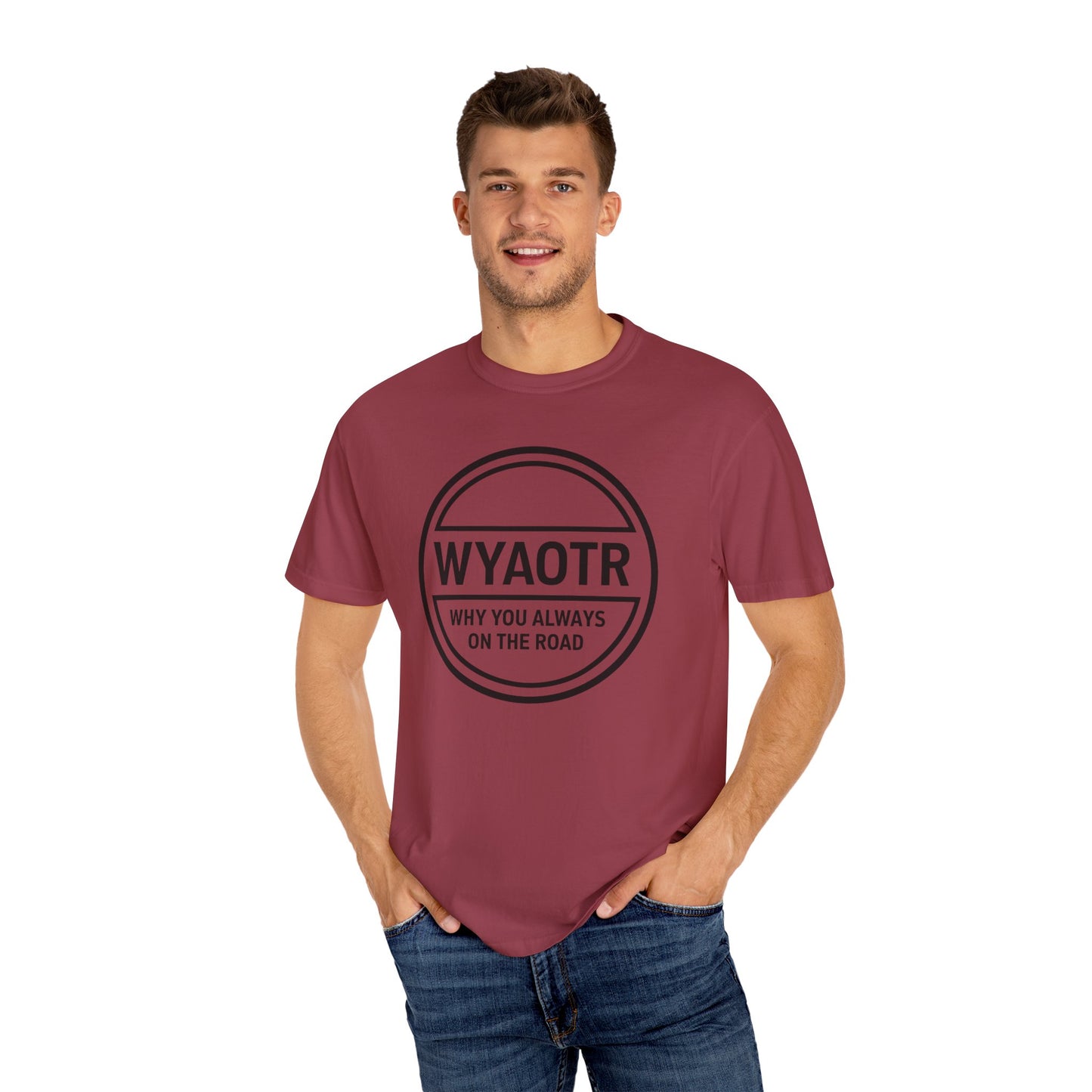 WYAOTR Circle Logo Tee 🗣 “Where U At On The Road?”