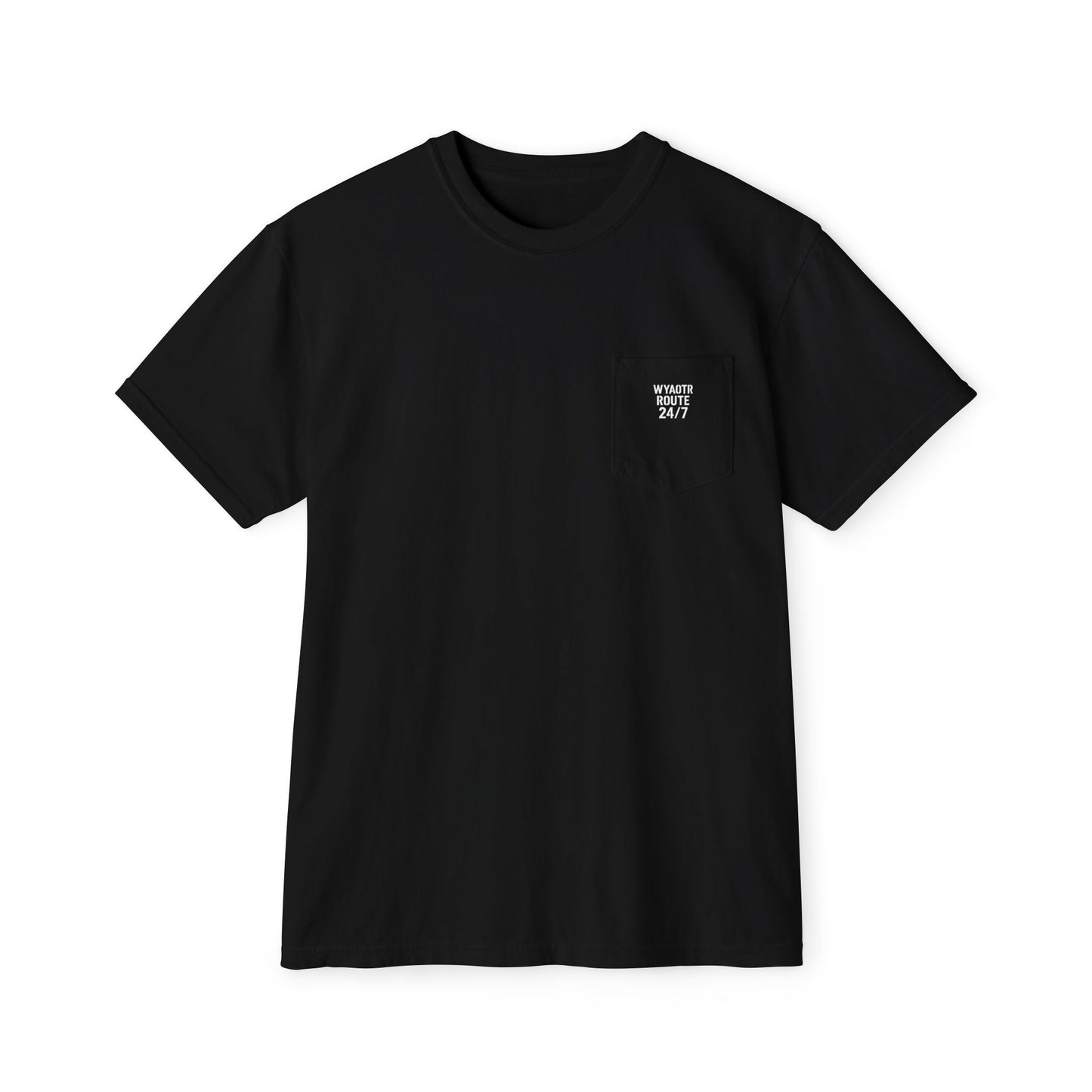 π WYAOTR Pocket Tee β Ten Toes. All Gas. Front Pocket Built for Route Kings.