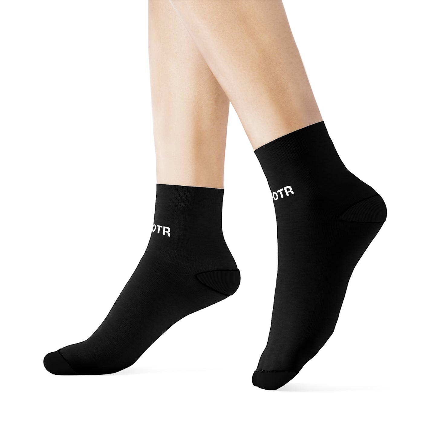 Stylish Crew Socks for Everyday Comfort, Black Casual Socks, Gift for Her, Unique Footwear, Cozy Family Socks