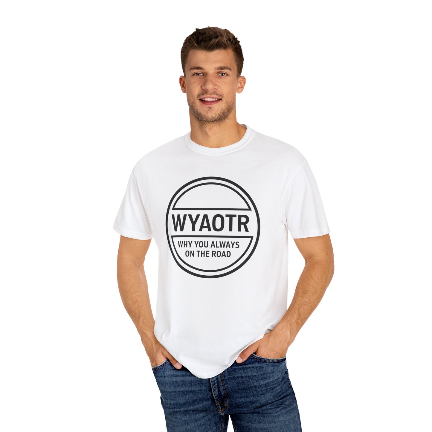 WYAOTR Circle Logo Tee 🗣 “Where U At On The Road?”