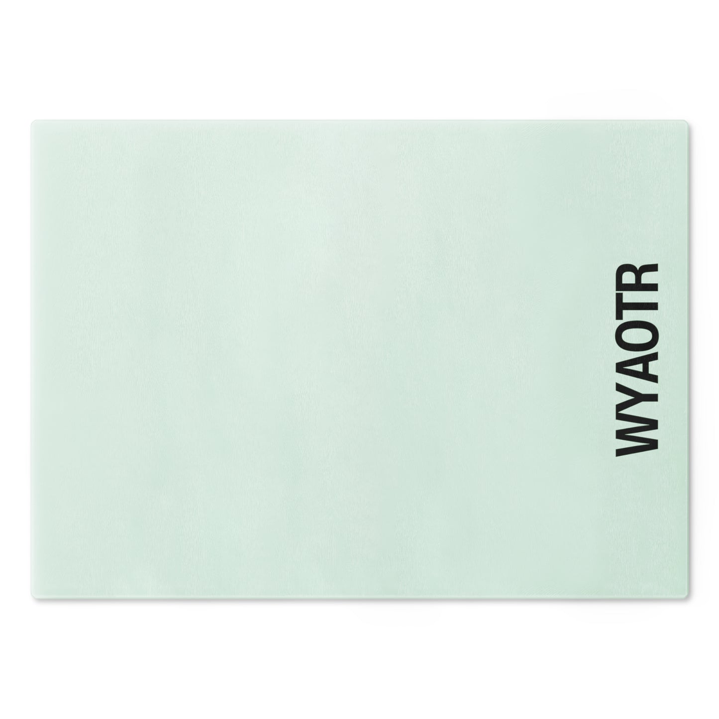 Personalized Glass Cutting Board, Unique Kitchen Gift, WYAOTR Design, Home Cooking, Wedding Registry, Housewarming Gift
