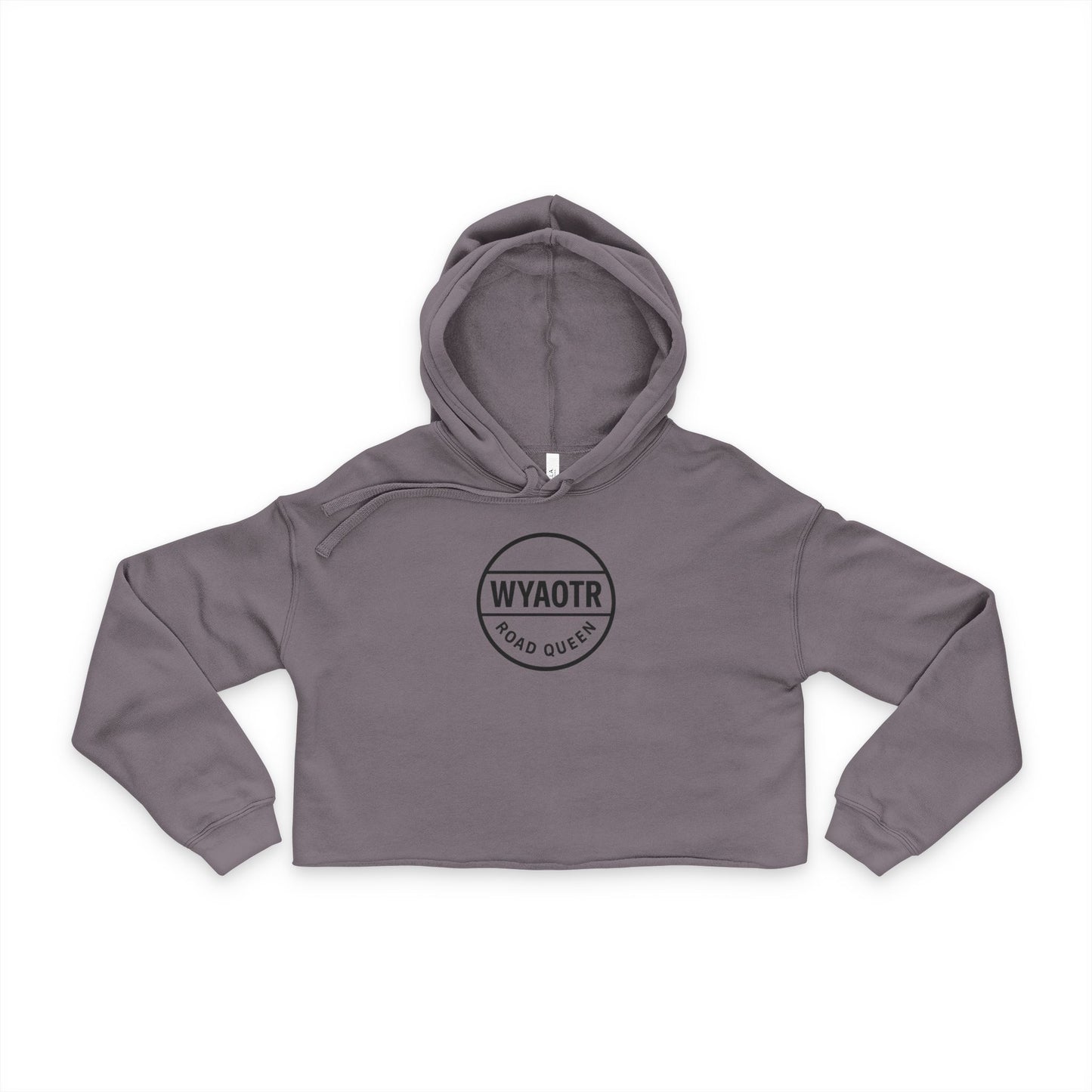 WYAOTR Women’s Cropped Hoodie “For the queens who haul it bold & wear it cold.”