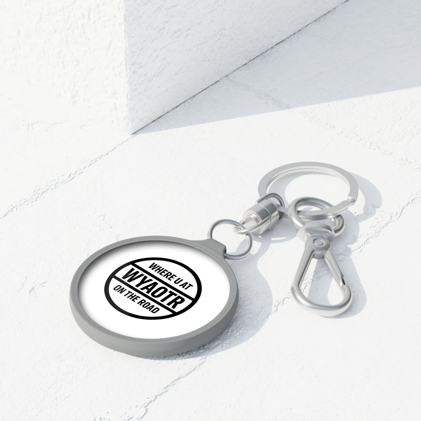 π WYAOTR Road Round Key Tag