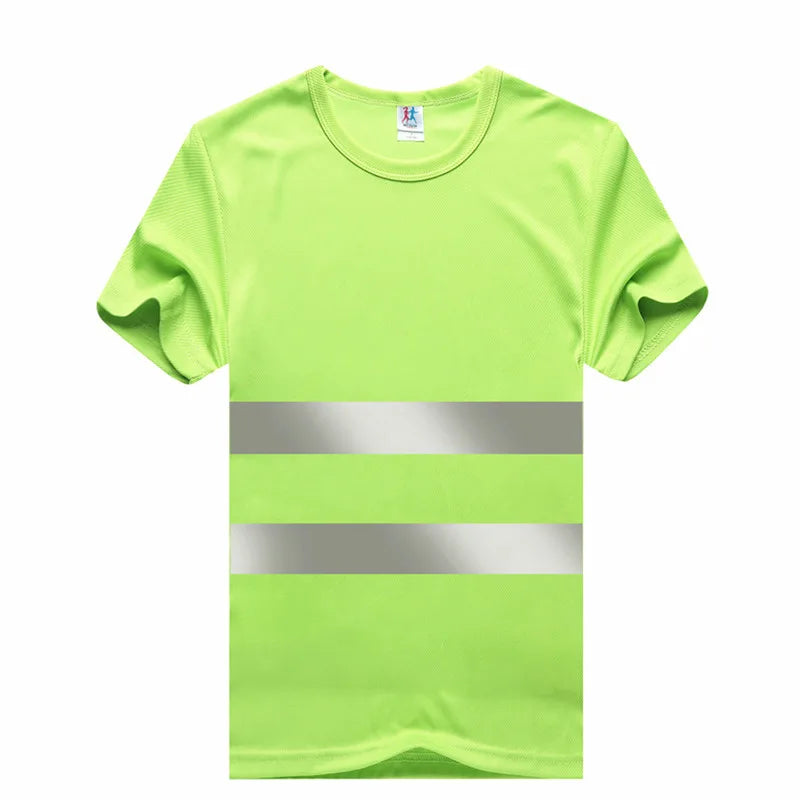 👕 WYAOTR Short Sleeve Reflective Safety Tee