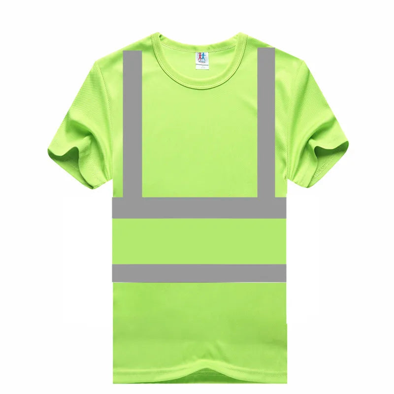 👕 WYAOTR Short Sleeve Reflective Safety Tee