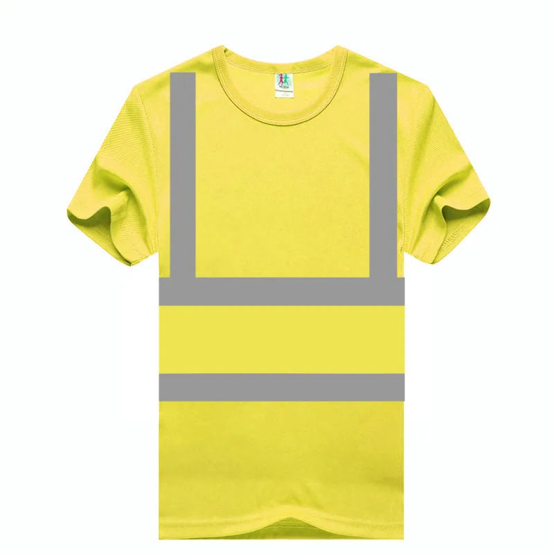 👕 WYAOTR Short Sleeve Reflective Safety Tee