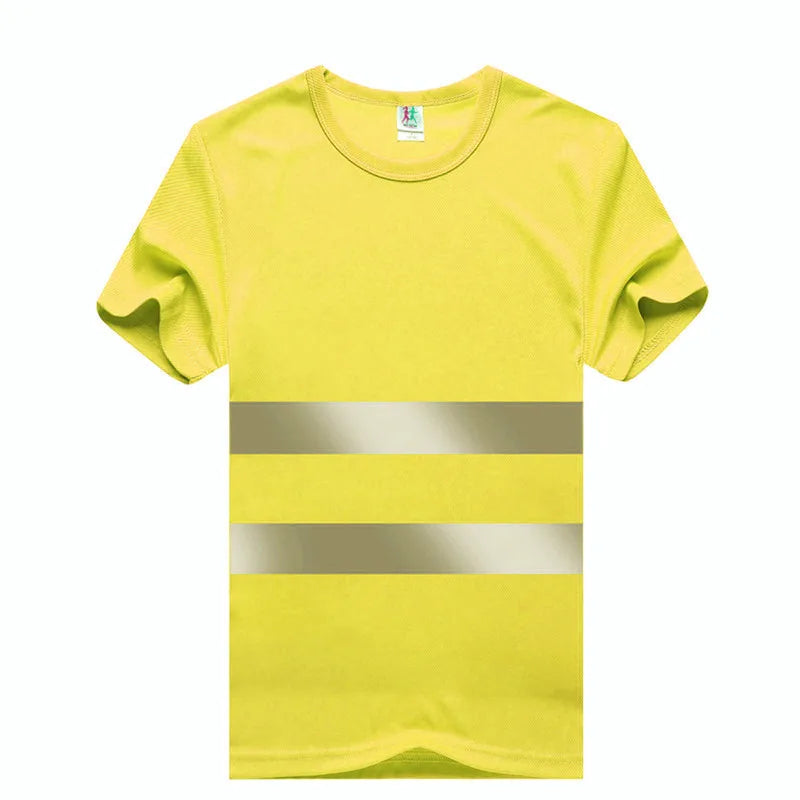👕 WYAOTR Short Sleeve Reflective Safety Tee