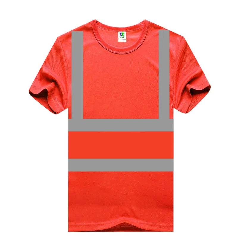 👕 WYAOTR Short Sleeve Reflective Safety Tee