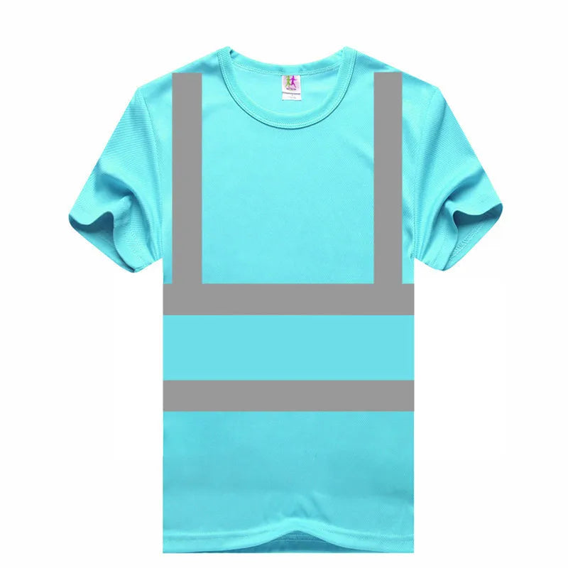 👕 WYAOTR Short Sleeve Reflective Safety Tee