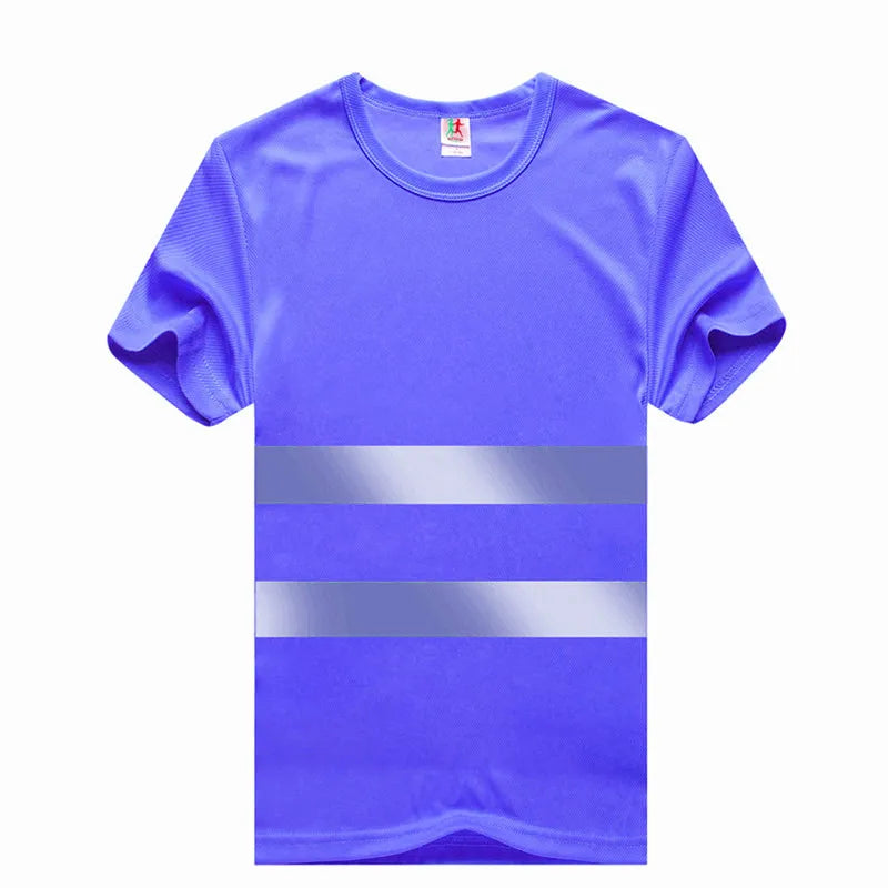 👕 WYAOTR Short Sleeve Reflective Safety Tee