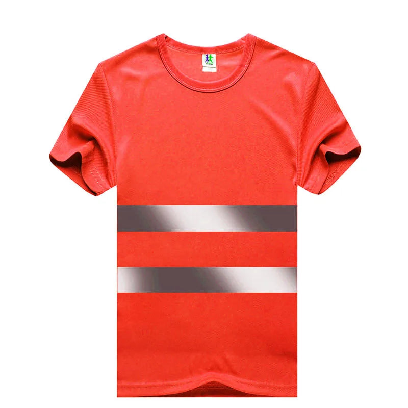 👕 WYAOTR Short Sleeve Reflective Safety Tee