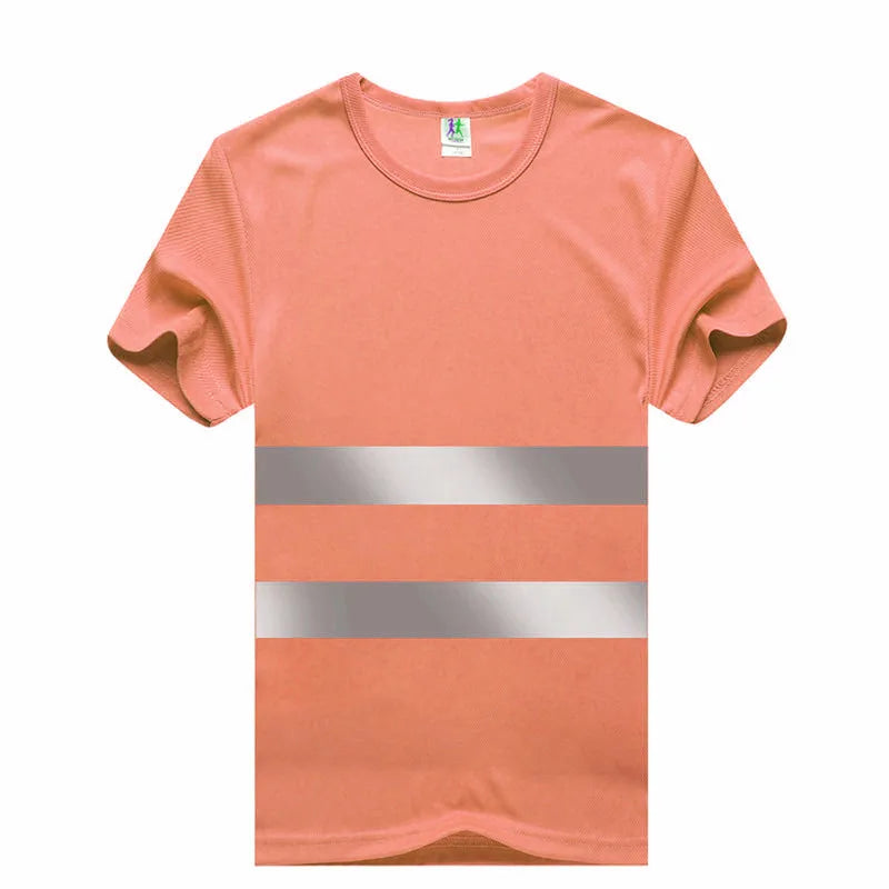 👕 WYAOTR Short Sleeve Reflective Safety Tee
