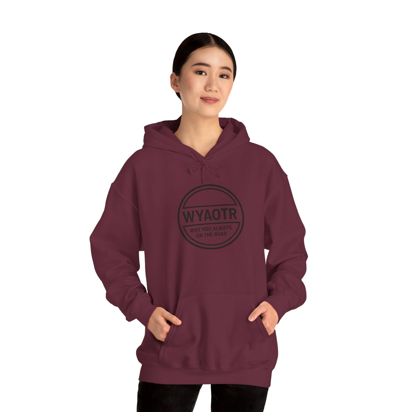 WYAOTR Circle Logo Hoodie  🧥 “Warmth for the road. Identity for the grind.”